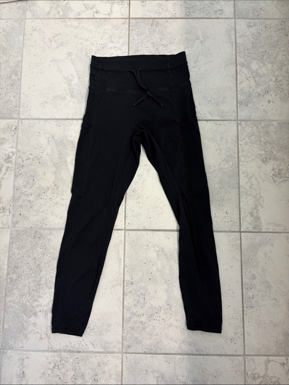 ZYIA Active luxe pocket drawstring Leggings size 2